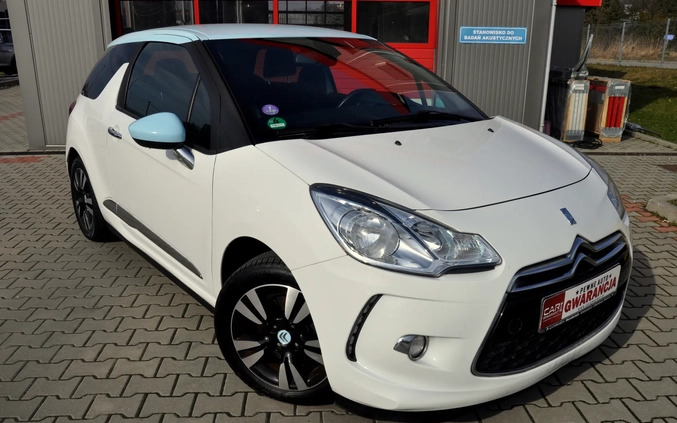 Citroen DS3 cena 22999 przebieg: 198745, rok produkcji 2011 z Niemodlin małe 742